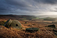 1012-Abandoned-Millstones-H Chris Gilbert, Ravenseye Gallery, Peak District, Photographs, Courses