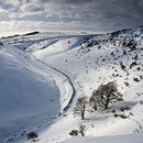 2515-Snowy-Cressbrook-Dale Chris Gilbert, Ravenseye Gallery, Peak District, Photographs, Courses